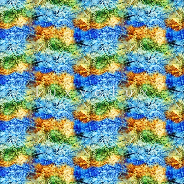 Symmetry Gradient Blue Green July