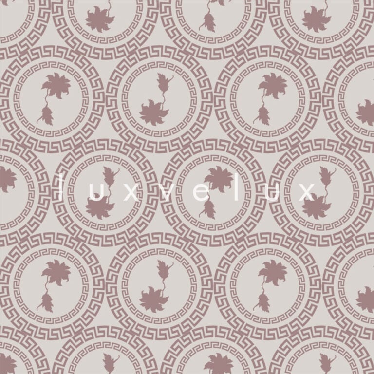 Leafy Points Ground Ecru White Karina